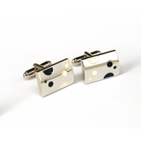 Purple Cheese Cufflinks-Cufflinks.com.sg