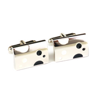 Purple Cheese Cufflinks-Cufflinks.com.sg
