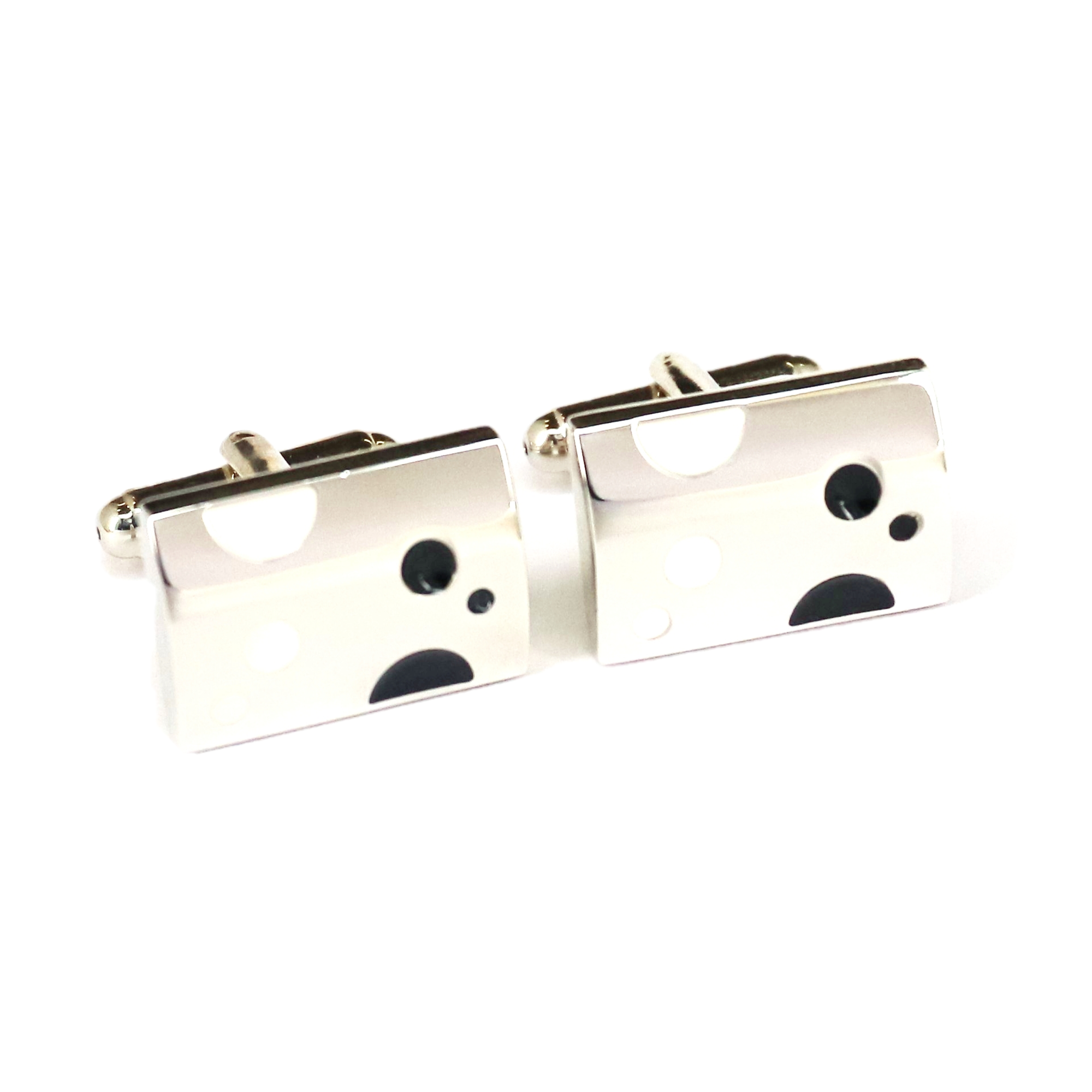 Purple Cheese Cufflinks-Cufflinks.com.sg