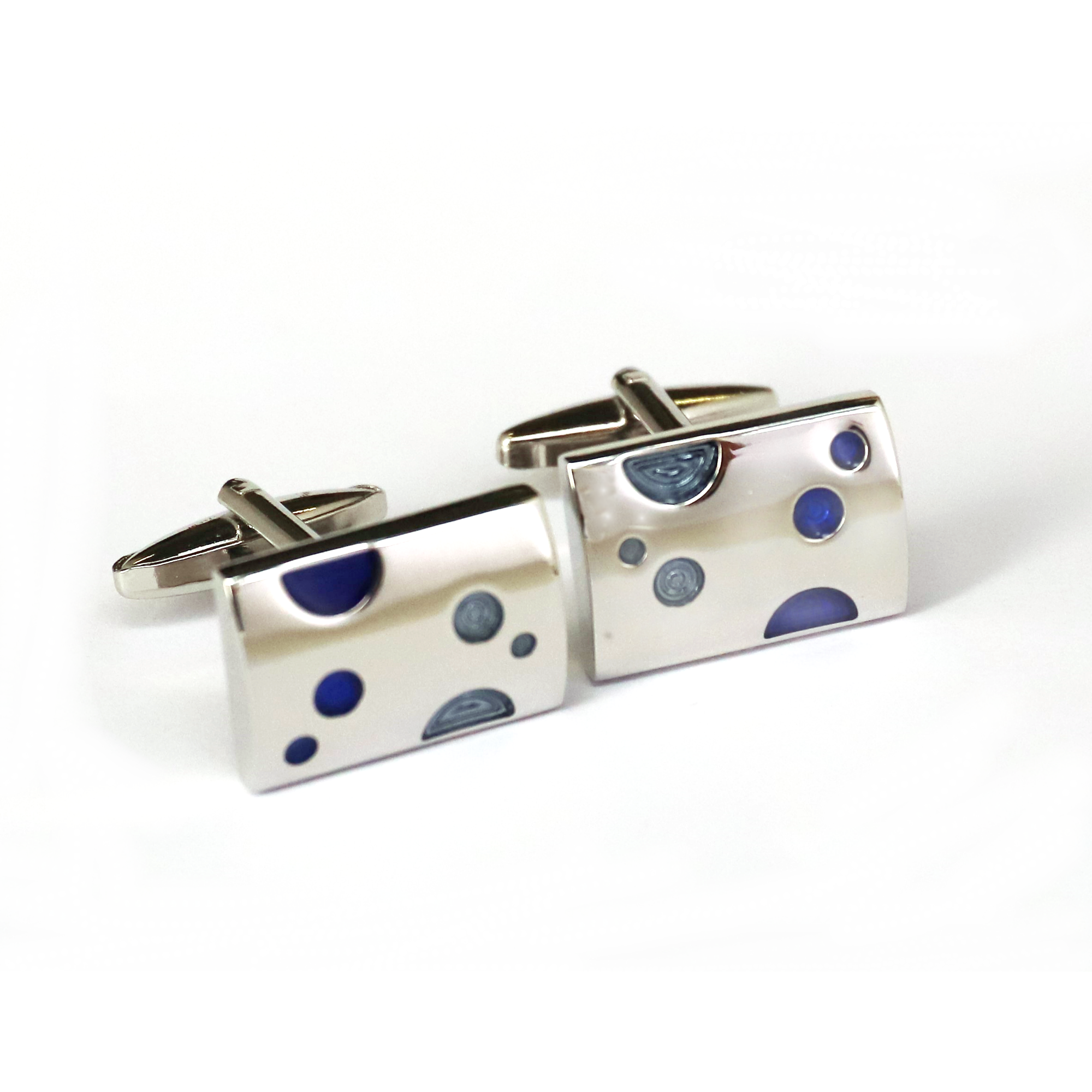 Purple Cheese Cufflinks-Cufflinks.com.sg