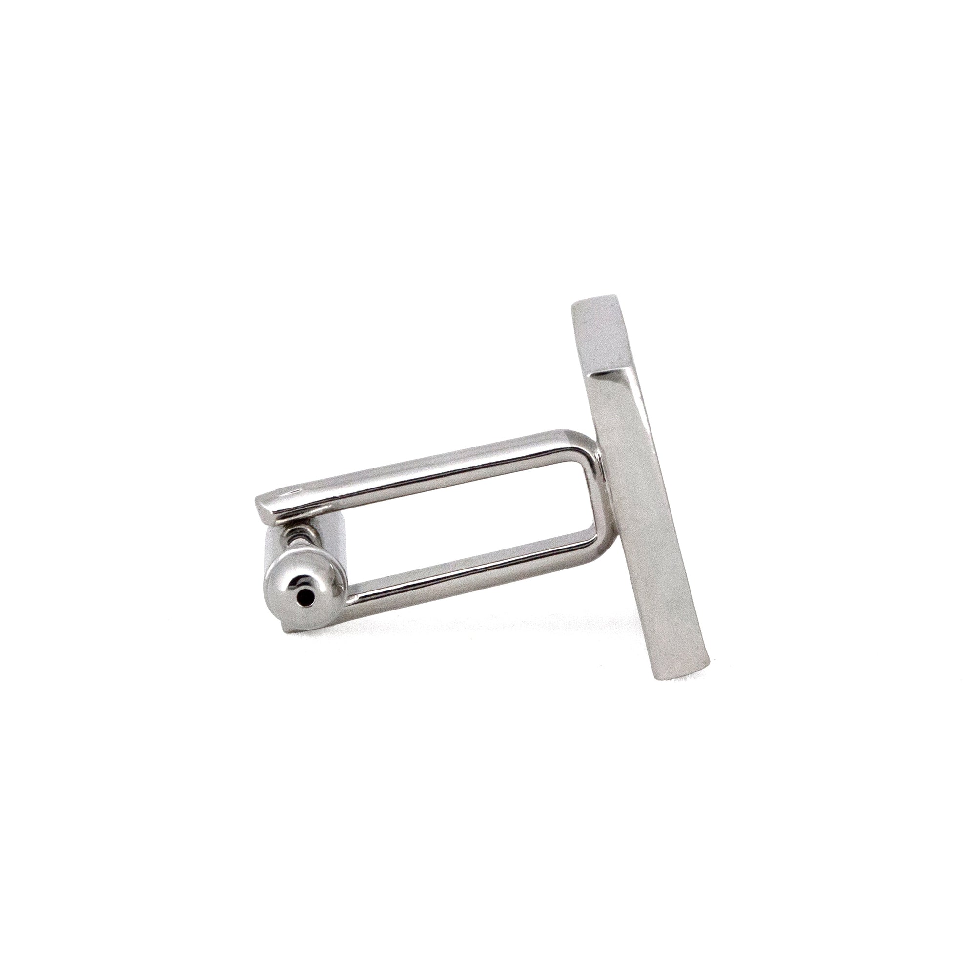 Rectangle Pink Floral Cufflinks F-Cufflinks.com.sg