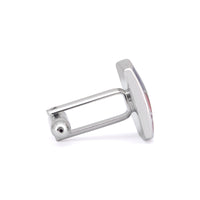 Red and Blue Bubble Dream Cufflinks-Cufflinks.com.sg