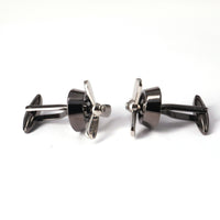 Rotatable Propeller Fan Cufflinks M-Cufflinks.com.sg