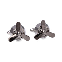Rotatable Propeller Fan Cufflinks M-Cufflinks.com.sg
