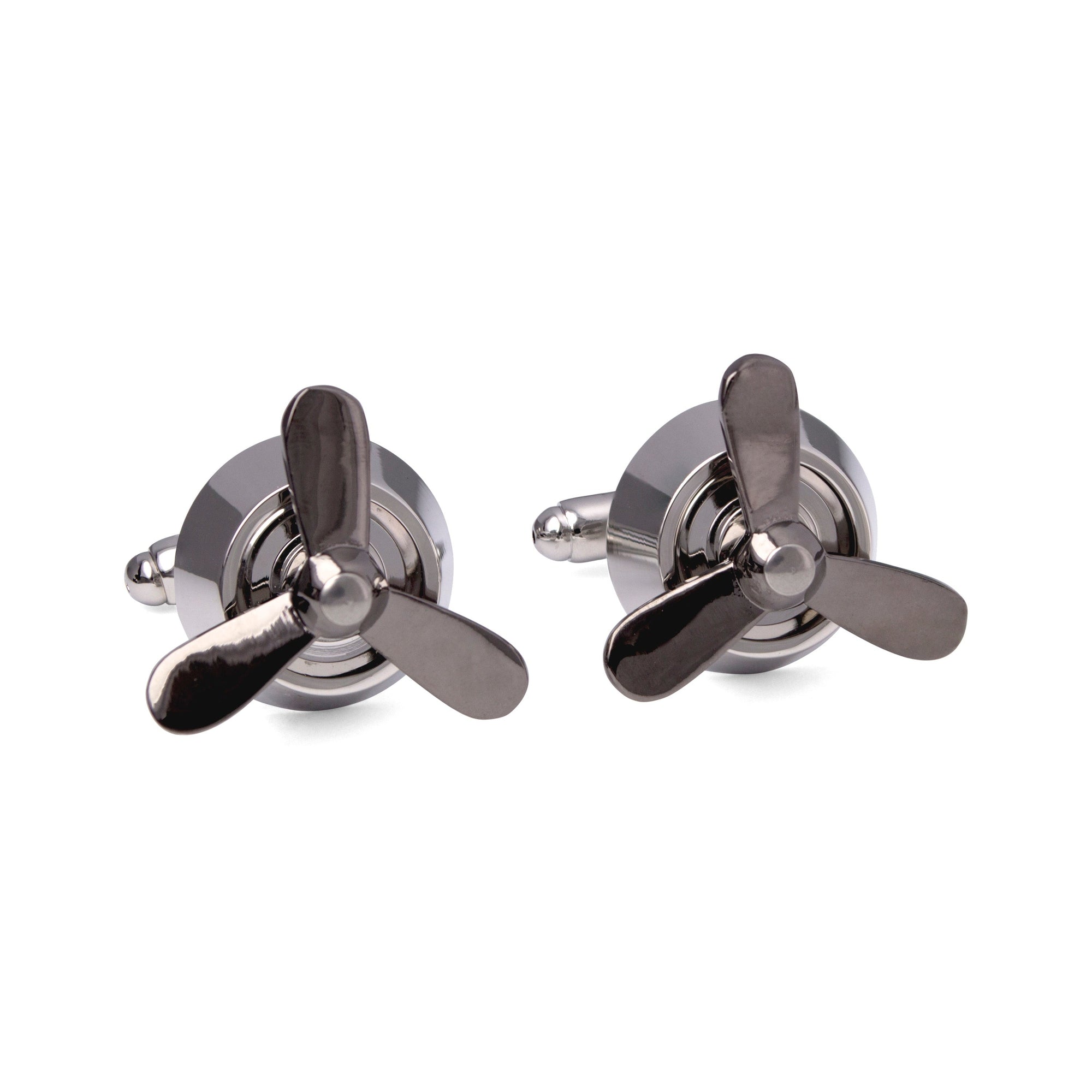 Rotatable Propeller Fan Cufflinks M-Cufflinks.com.sg
