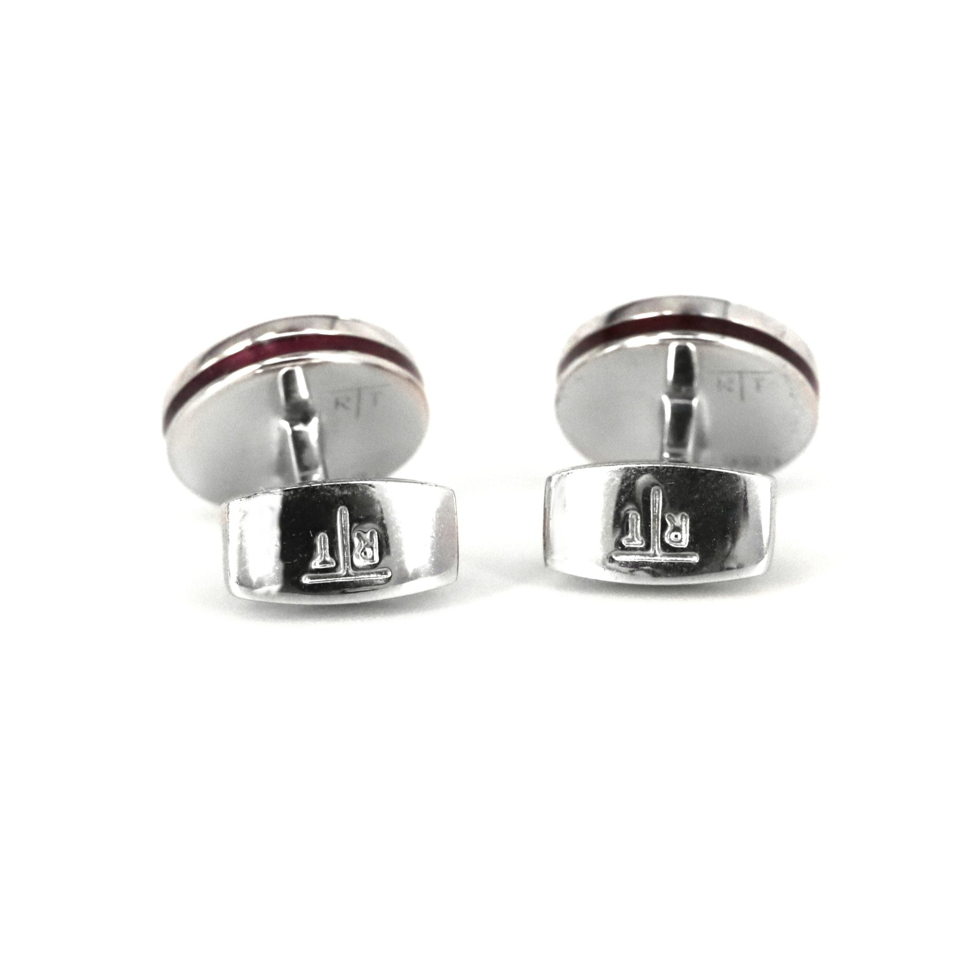 SW Interlock - Diamond - RT-Classic Cufflinks-Tateossian-Cufflinks.com.sg