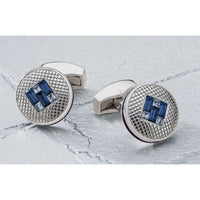 SW Interlock - Diamond - RT-Classic Cufflinks-Tateossian-Cufflinks.com.sg