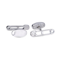 Safety Pin Cufflink-Cufflinks.com.sg