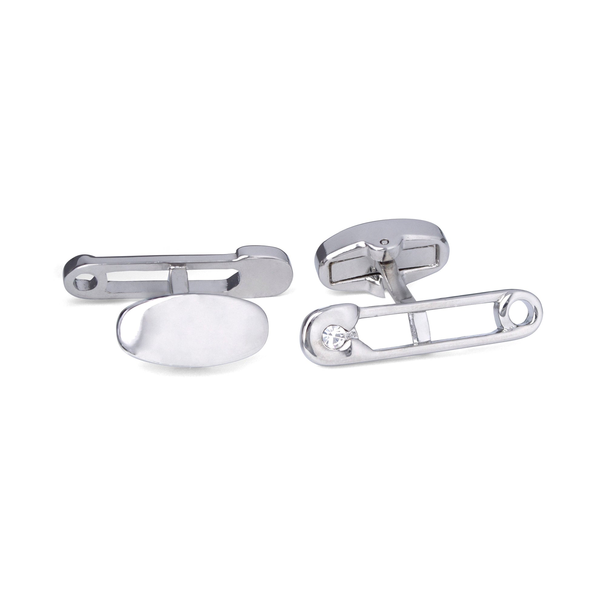 Safety Pin Cufflink-Cufflinks.com.sg