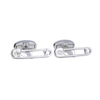 Safety Pin Cufflink-Cufflinks.com.sg
