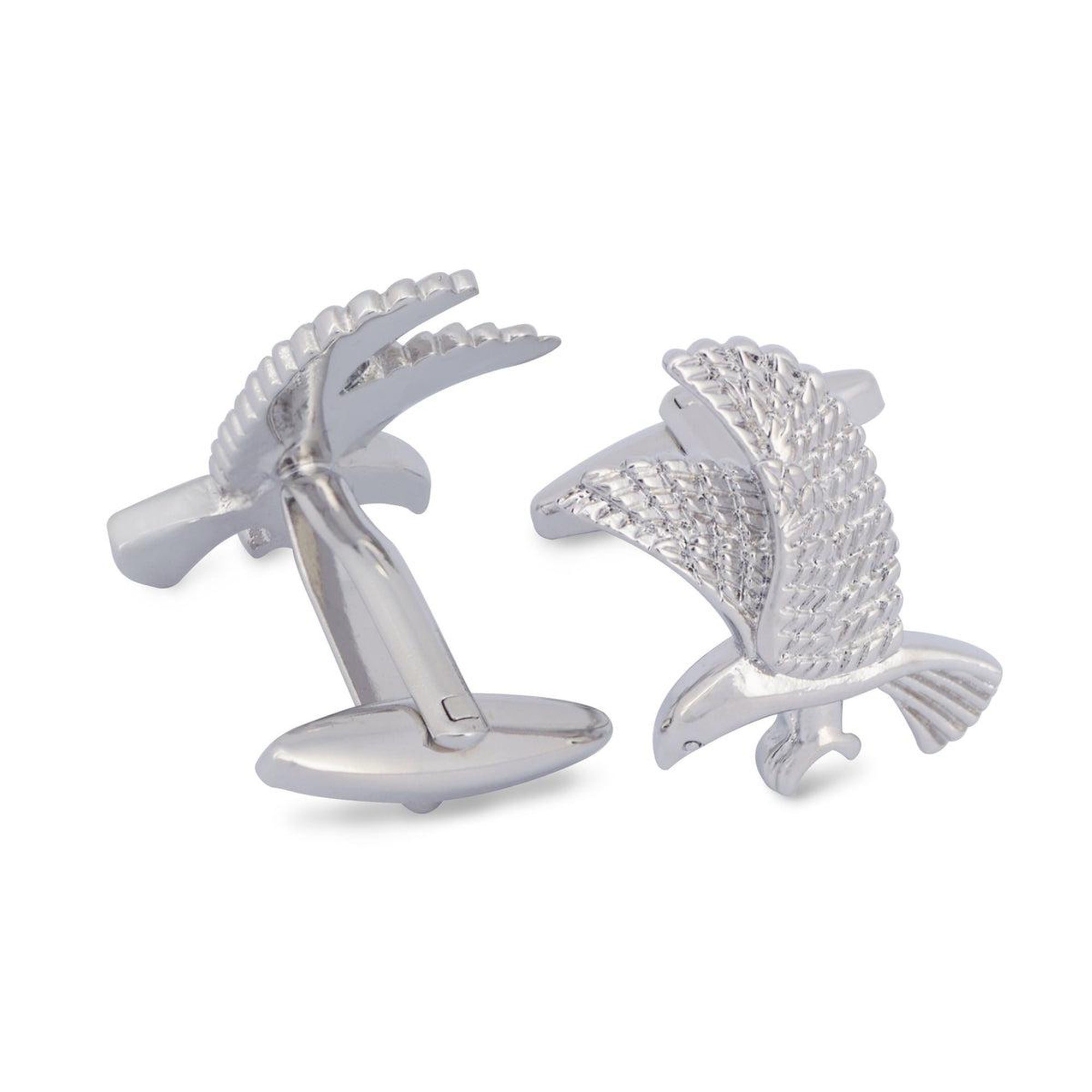 Silver Eagle Cufflinks-Cufflinks.com.sg