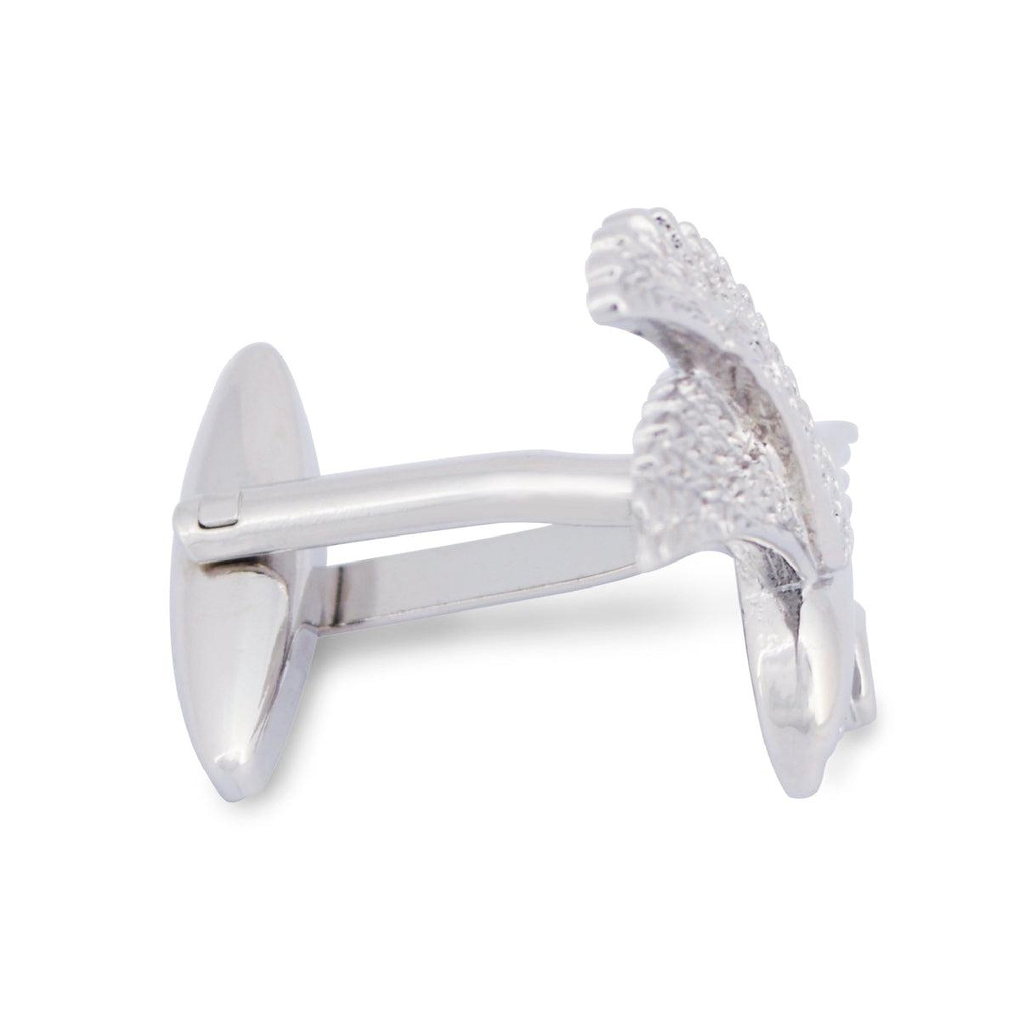 Silver Eagle Cufflinks-Cufflinks.com.sg