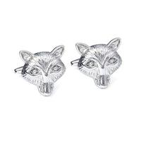 Silver Fox Cufflinks-Cufflinks.com.sg