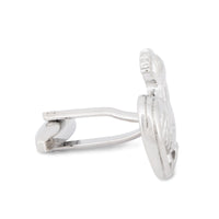 Silver Rooster Cufflinks-Cufflinks.com.sg