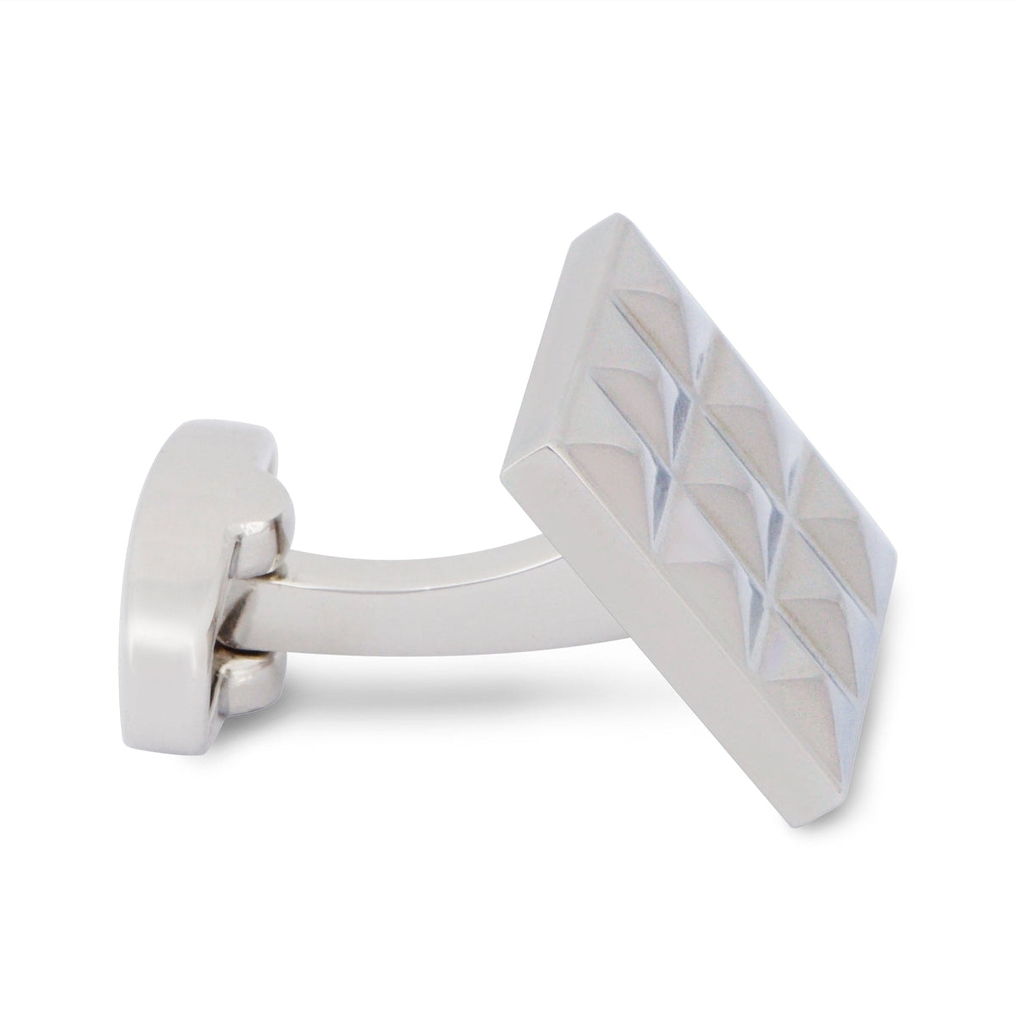 Silver Studs Cufflinks-Cufflinks.com.sg