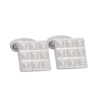 Silver Studs Cufflinks-Cufflinks.com.sg