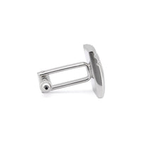 Simple Square Weaving Details Cufflinks-Cufflinks.com.sg