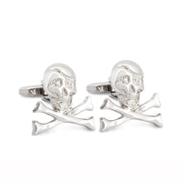 Skull and Crossbones Skeleton Cufflinks M-Cufflinks.com.sg