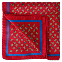 Small Paisley Design Pocket Square-Pocket Squares-MarZthomson-Cufflinks.com.sg