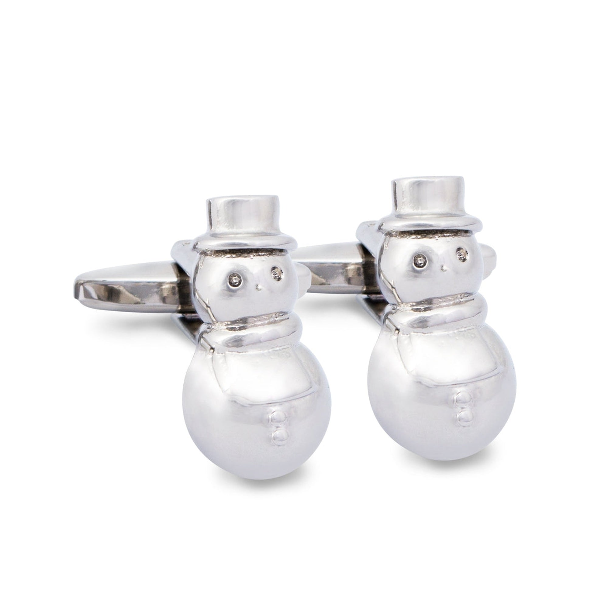 Snowman Cufflinks-Cufflinks.com.sg