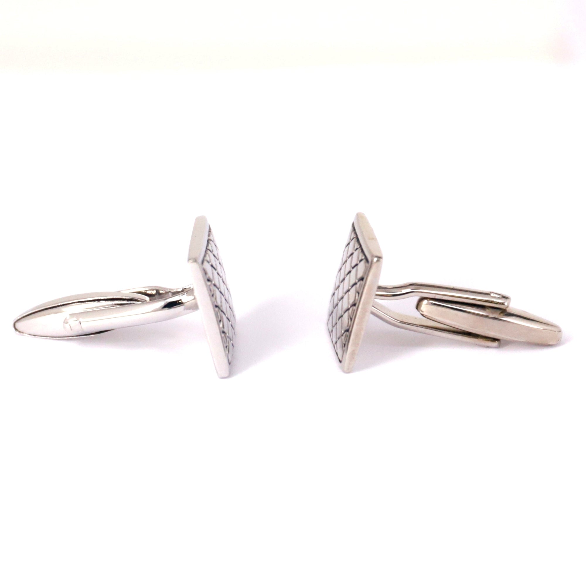 Square Criss Cross Cufflinks M-Cufflinks.com.sg