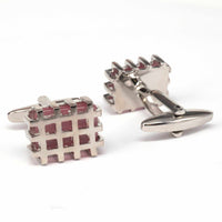 Square Encased Cufflinks-MarZthomson-Cufflinks.com.sg