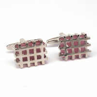 Square Encased Cufflinks-MarZthomson-Cufflinks.com.sg