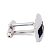 Vertical Gradient Crystal Cufflinks-Cufflinks.com.sg