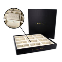 Professional Cufflinks Storage Tray in Black - Marzthomson-MarZthomson-Cufflinks.com.sg