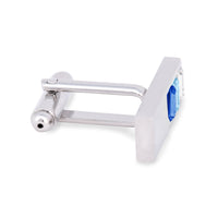 Marzthomson 3 Colour Cubic Crystal Cufflinks-Cufflinks.com.sg
