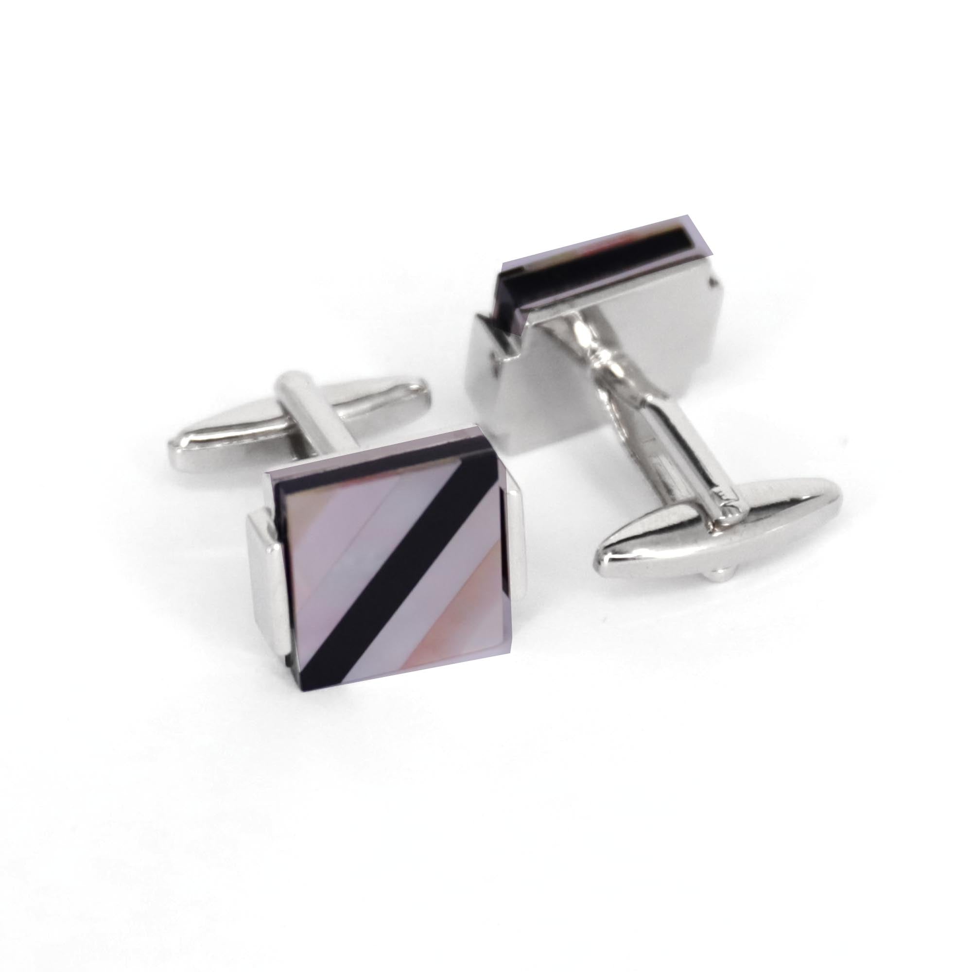 MarZthomson Mosaic MOP Cufflinks