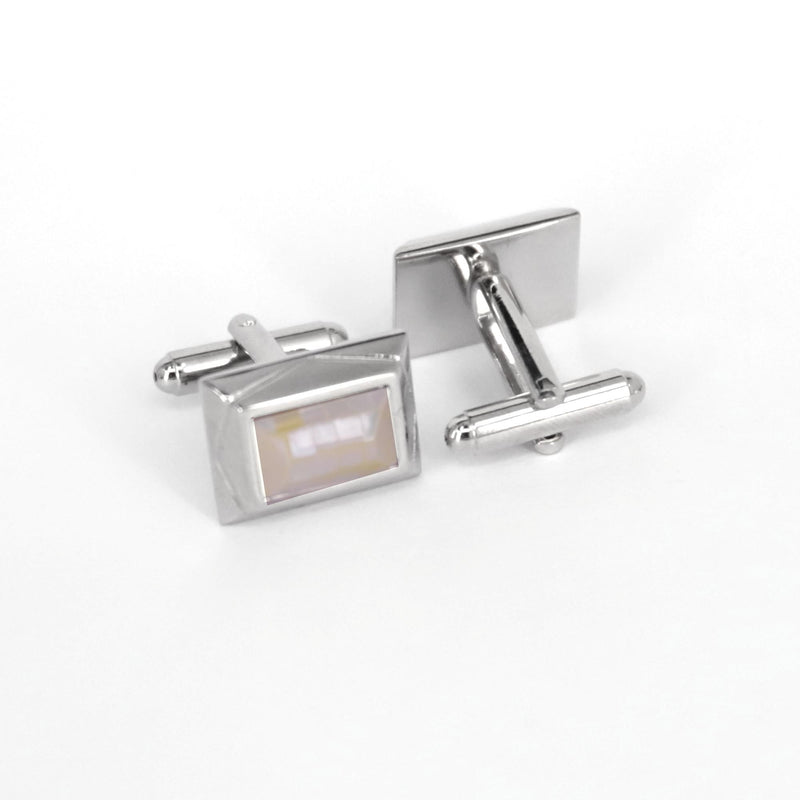 MarZthomson Mosaic MOP Rectangle Cufflinks