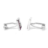 8 Gradient Light Purple  Crystal Cufflinks (Online Exclusive)
