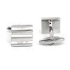 Square MOP Cufflinks Stripe