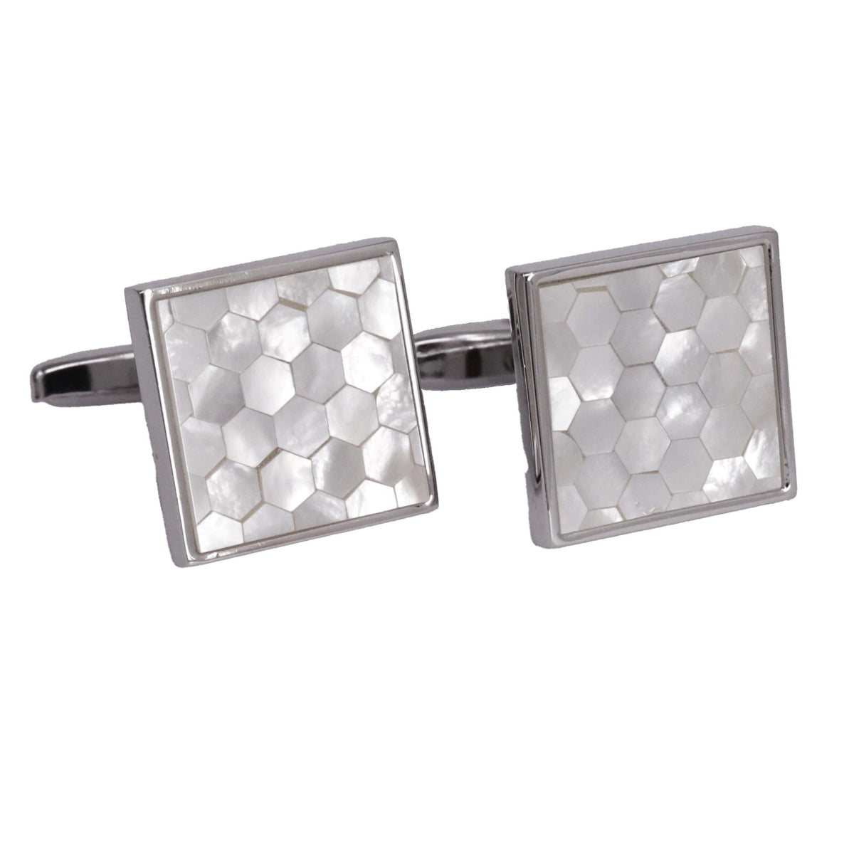 MOP Cufflinks White square (Online Exclusive)