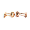 Silk Knot in Rose Gold Cufflink- Marz