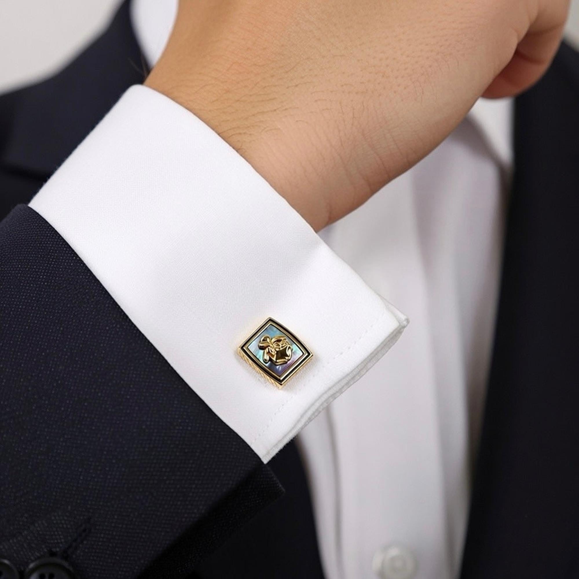 The Vanda Miss Joaquim "Signature Series" — Premium Azthom Cufflinks
