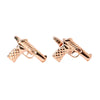 Pistol Gun Gold Cufflinks (Online Exclusive)