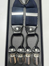 Orobianco L’unique Navy Horizontal Strip Suspender