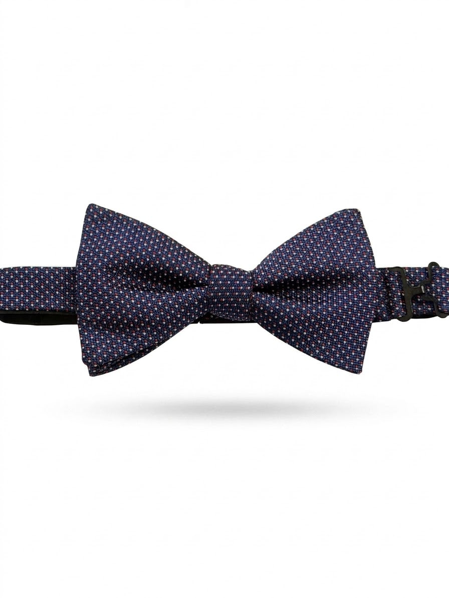 OroBow Blue with dot Red and black