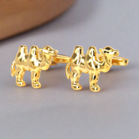 MarZthomson Camel Cufflinks Gold and White camel (Online Exclusive)