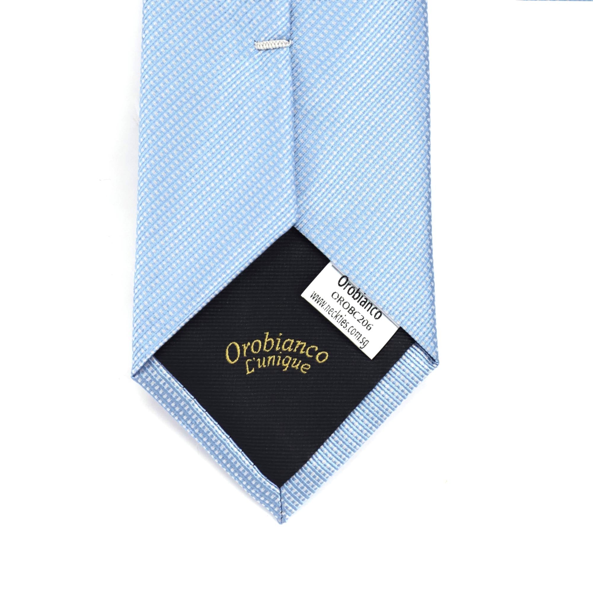 Orobianco L'unique Jacquard Micropattern Necktie
