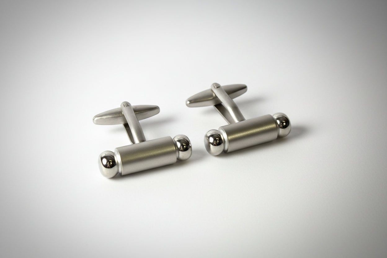 The Monochrome Elite Collection — Premium Men's Cufflink Series