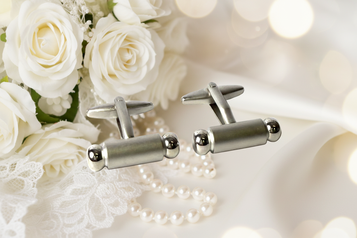 The Monochrome Elite Collection — Premium Men's Cufflink Series