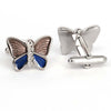 MarZthomson Butterfly Cufflinks in PINK BLUE