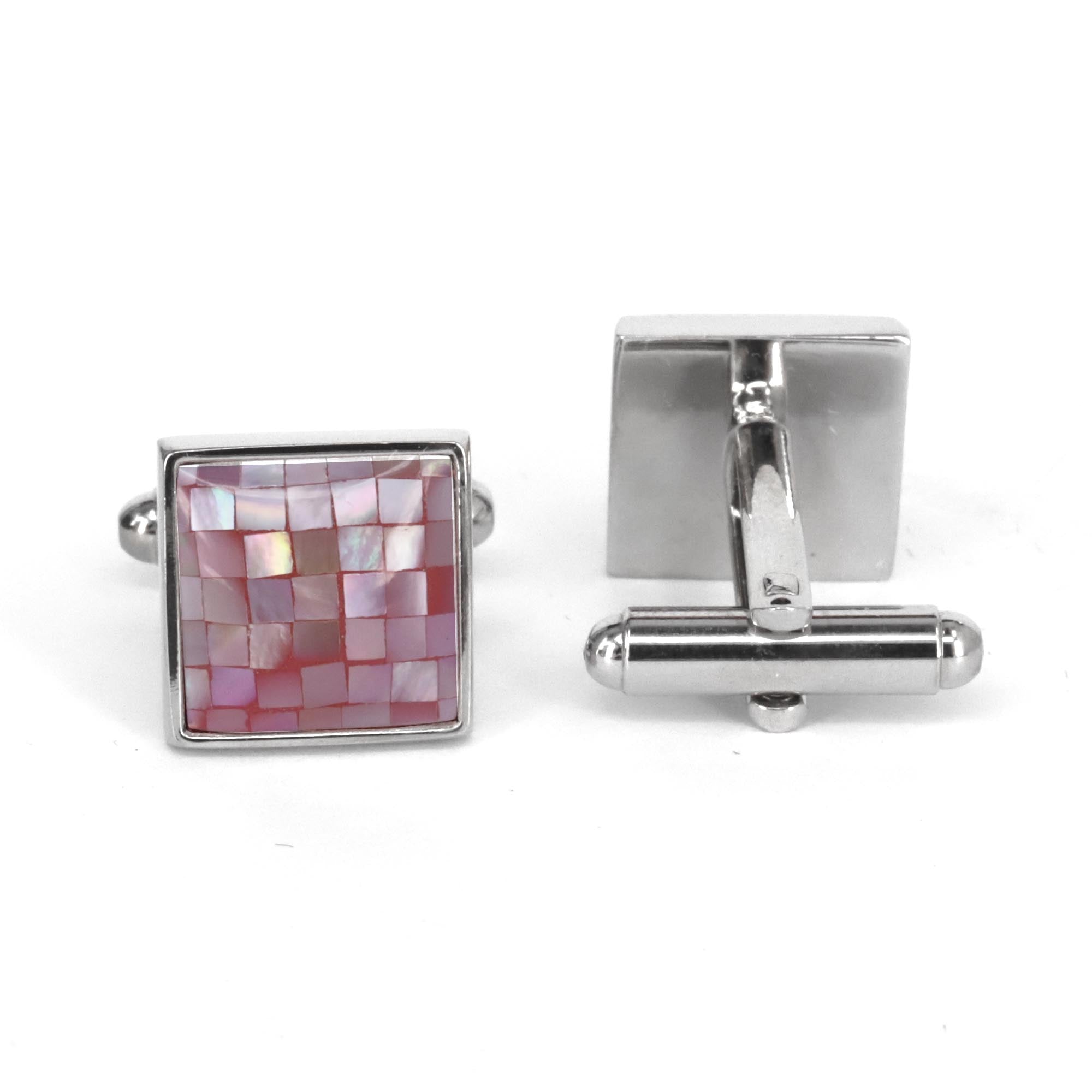 Mosaic MOP  Abalone square Cufflink