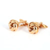 Silk Knot in Gold Cufflink